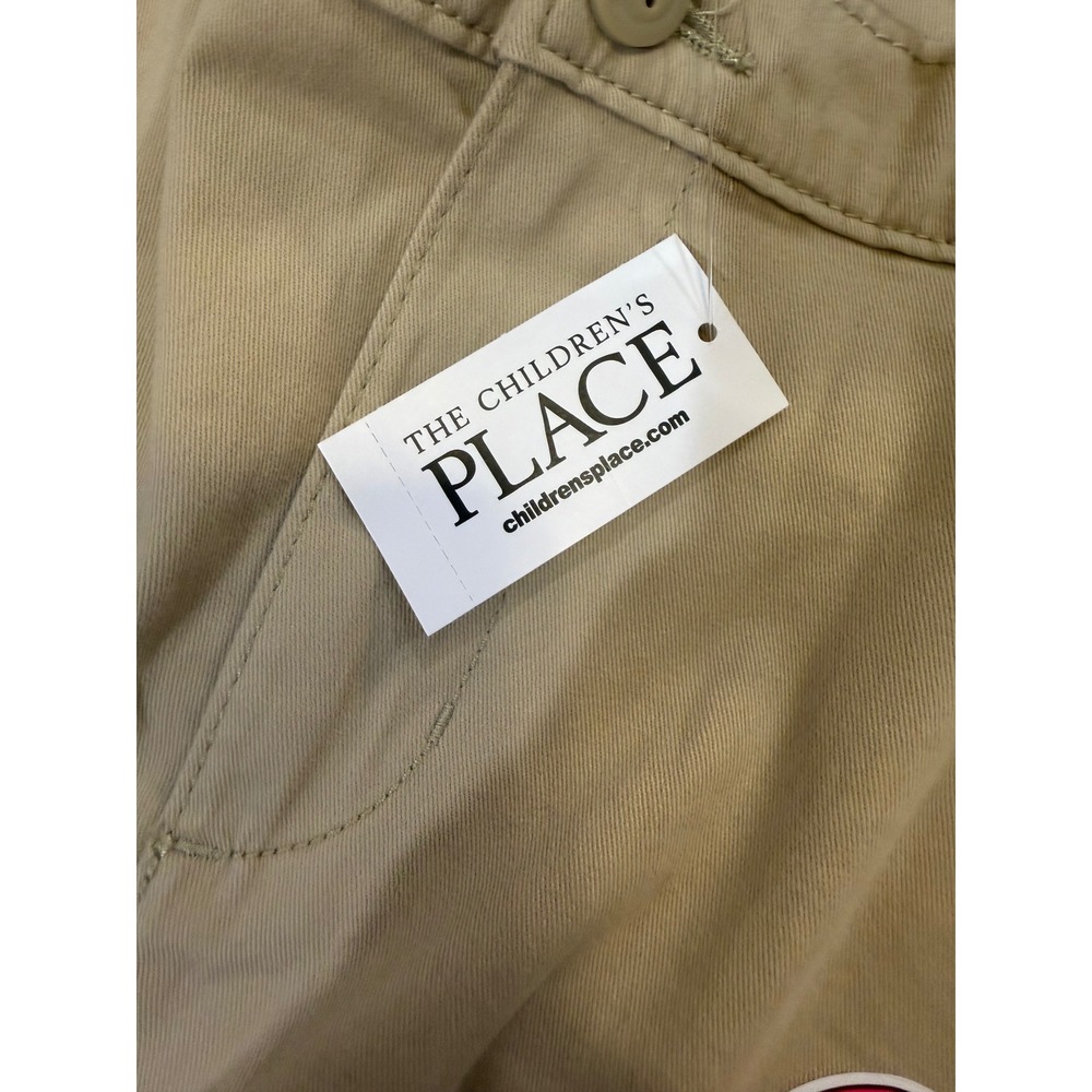 The Children's Place Boys Sandy Khaki Chino Stretch Pants - Picture 7 of 16